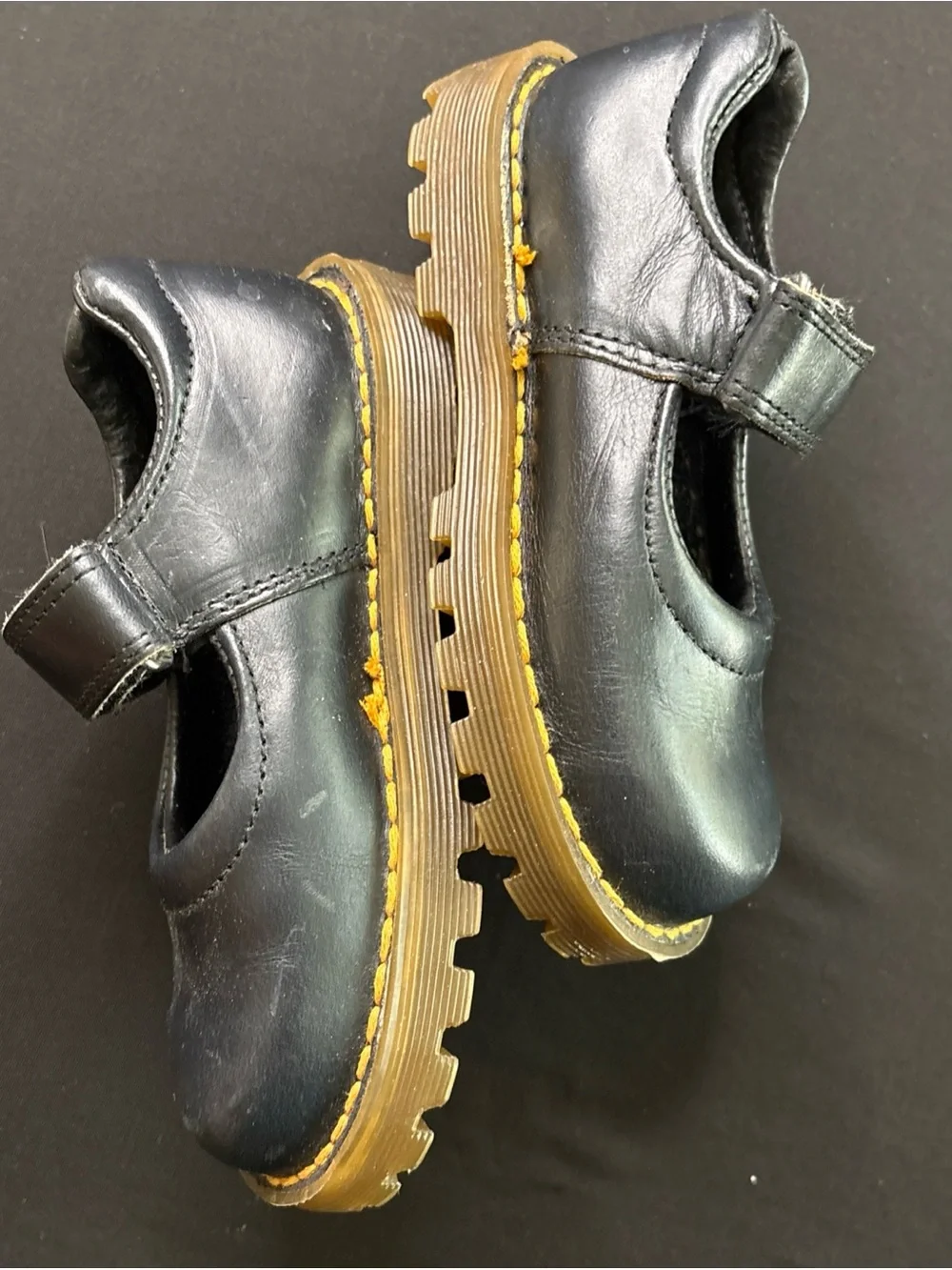 Kids NWO tags  Dr. Martens Mary Jane Shoes Strap Shoes  Black Size US 8 Girls